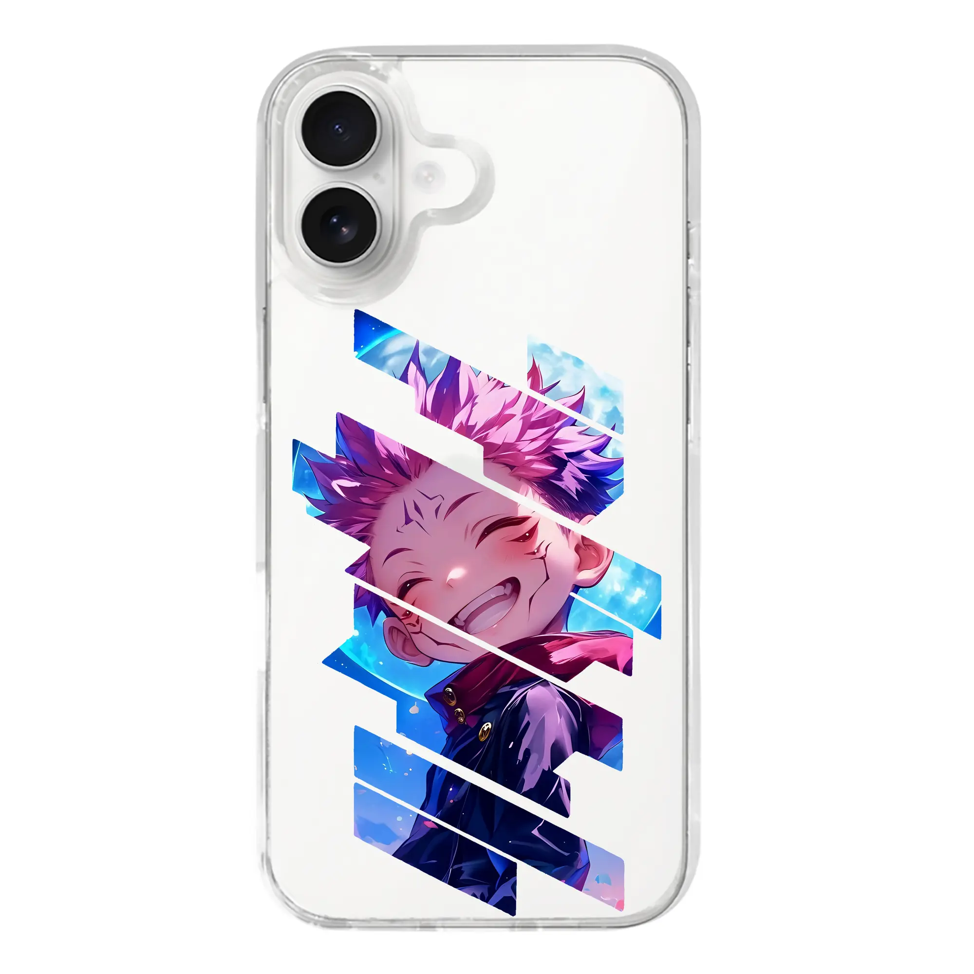 呪術廻戦 グッズ,虎杖 悠仁 - iPhone 17シリーズ 透明スマホケース – 薄型・耐衝撃・精密フィット保護カバー